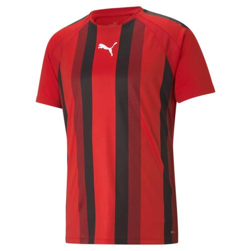 Puma teamLIGA Striped Jersey - Puma Red-Puma Black-Puma White (Grösse: 3XL) von Puma