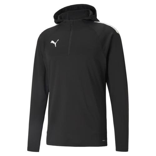 Puma teamLIGA Training Fleece - Puma Black-Puma White (Grösse: S) von Puma