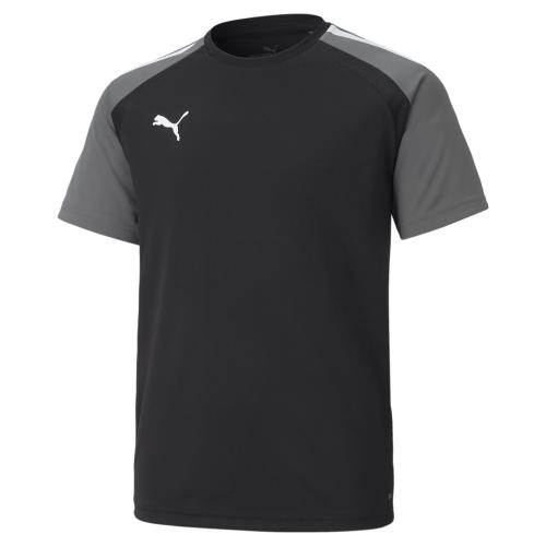 Puma teamPACER Jersey Jr - Puma Black-Smoked Pearl-Puma White (Grösse: 116) von Puma