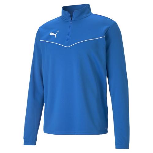 Puma teamRISE 1/4 Zip Top - Electric Blue Lemonade (Grösse: L) von Puma