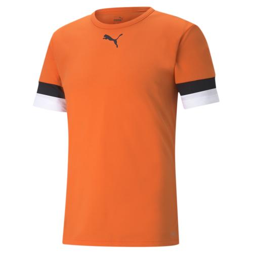 Puma teamRISE Jersey - GOLDEN POPPY-Puma Black-Puma White (Grösse: XL) von Puma