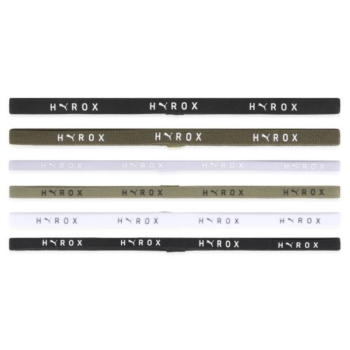 Puma x HYROX Hairbands (6pcs) - puma black (Grösse: OSFA) von Puma