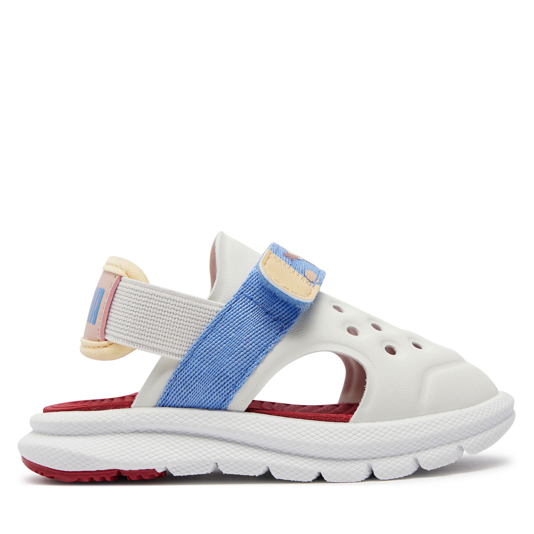 Sandalen Puma Evolve Sandal Summer Camp AC Inf 395647 01 Warm White/Blue Skies/Chamomile von Puma