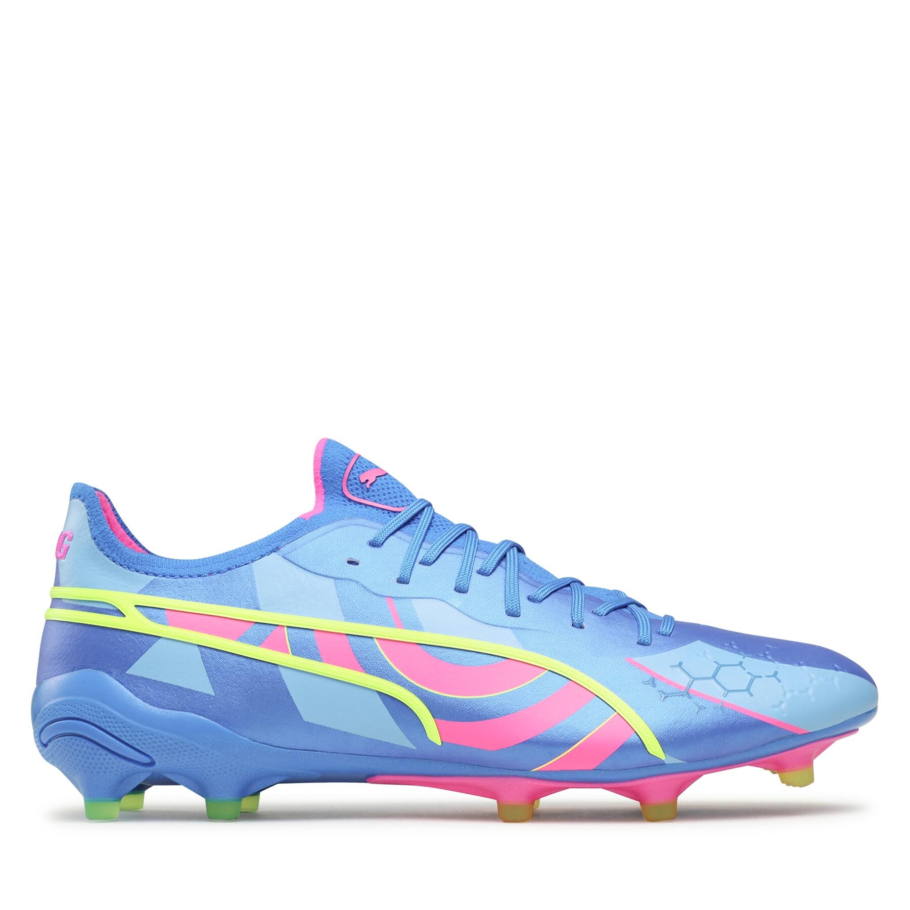 Schuhe Puma King Ultimate Energy Fg/Ag 107553 01 Ultra Blue/Luminous Pink/Luminous Blue von Puma