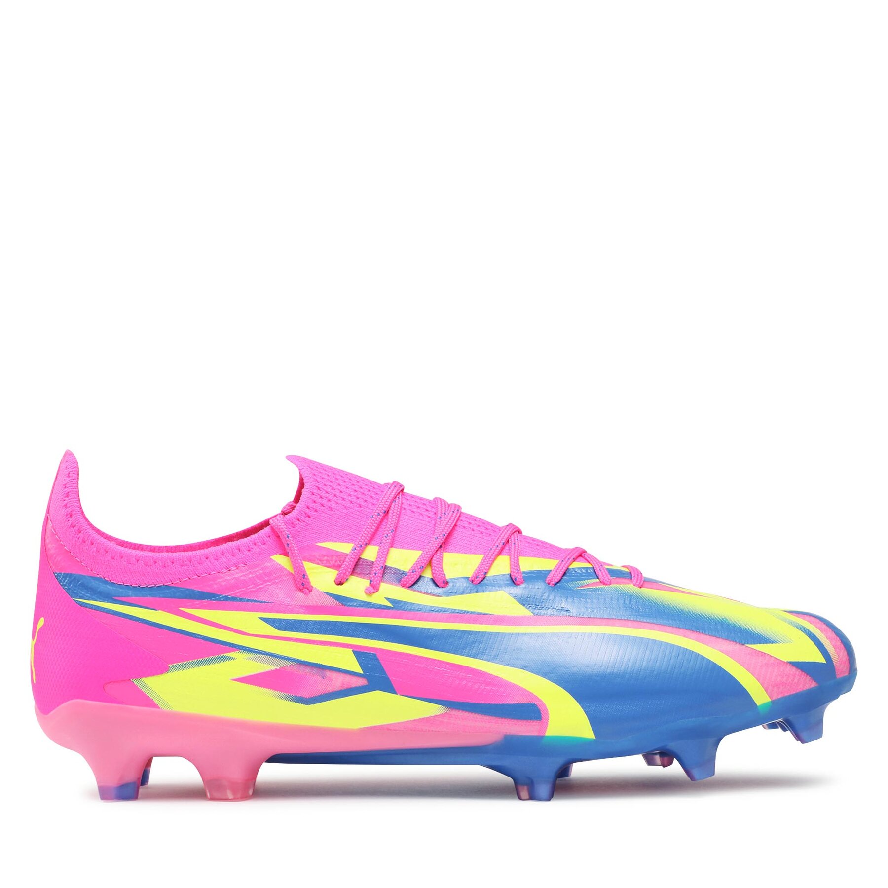 Schuhe Puma Ultimate Energy Fg/Ag 107540 01 Luminous Pink/Ultra Blue/Yellow Alert von Puma