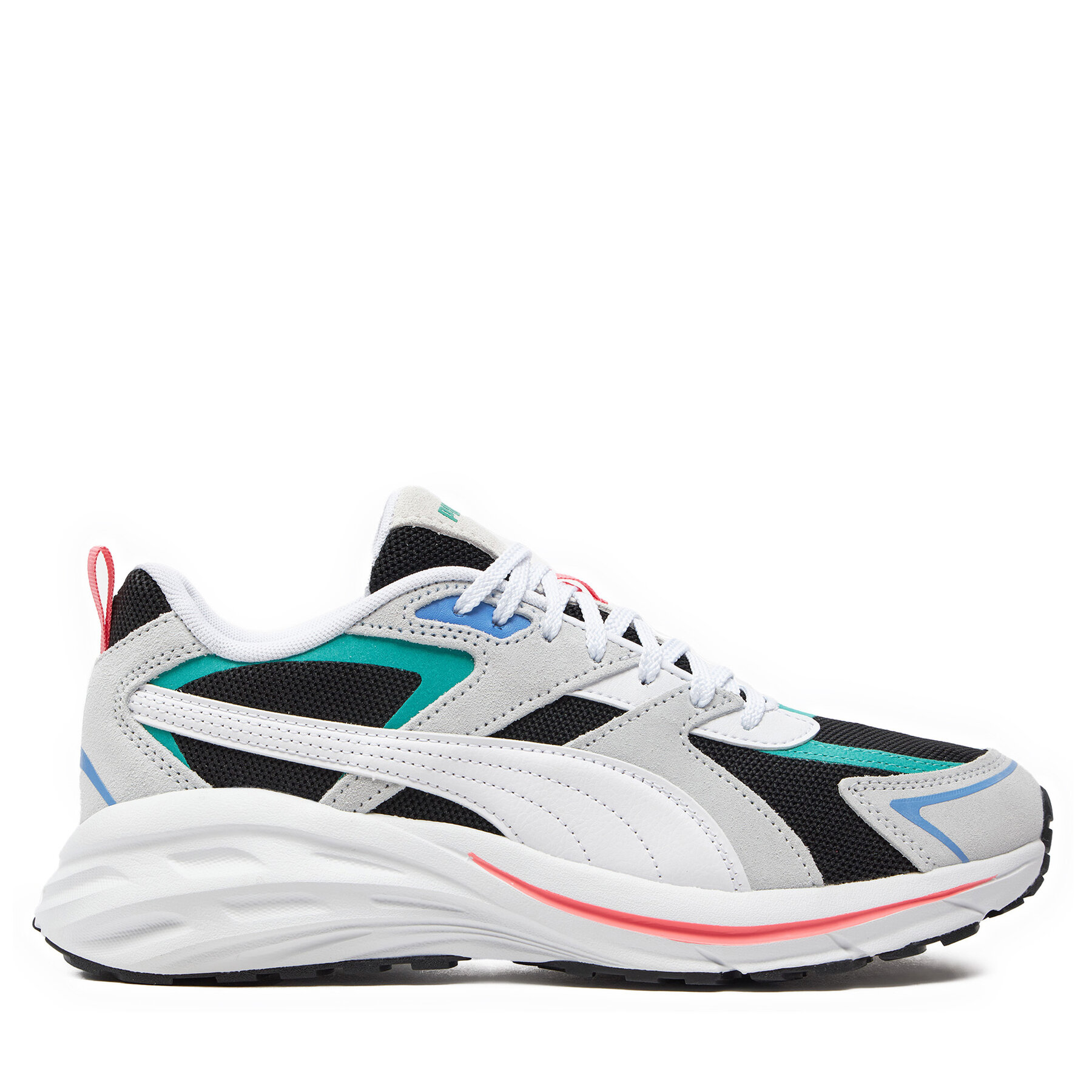 Sneakers Puma 395295 08 PUMA Black-PUMA White-Silver Mist-Sparkling Green von Puma