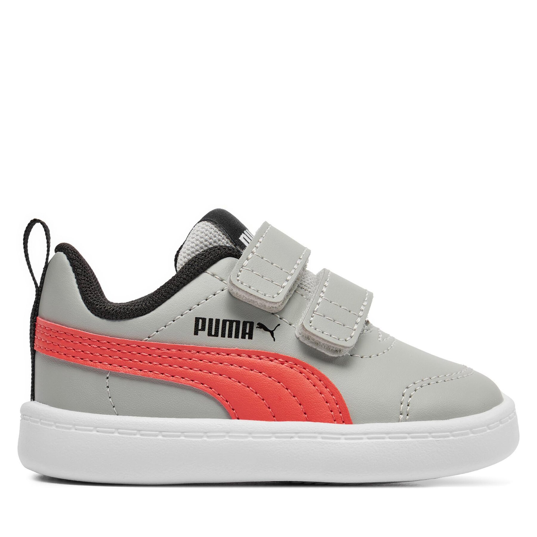 Sneakers Puma Courtflex V2 V Inf 371544-32 Cool Light Gray/Active Red von Puma