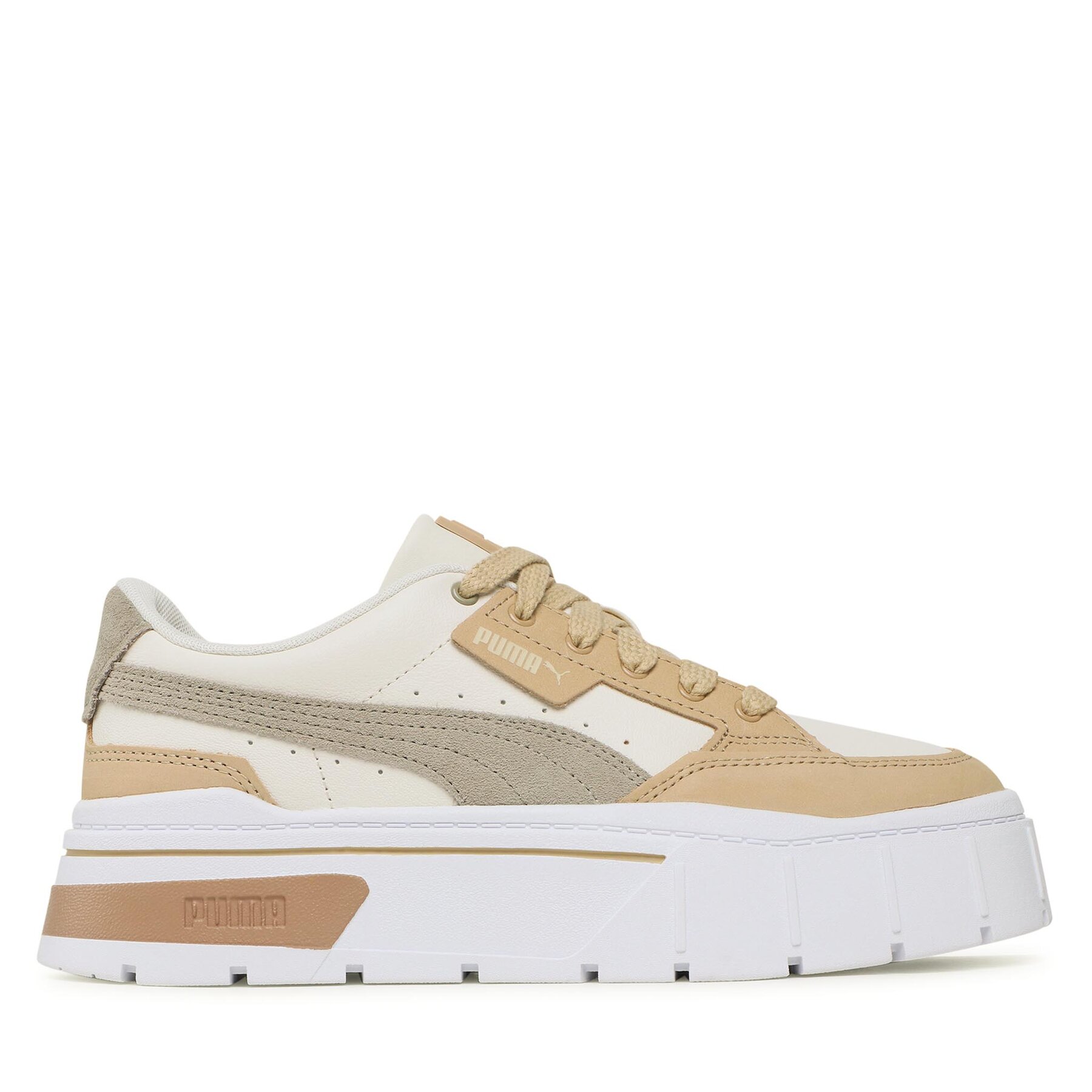 Sneakers Puma Mayze Stack Luxe Wns 389853 02 Whisper White/Paite Khaki von Puma