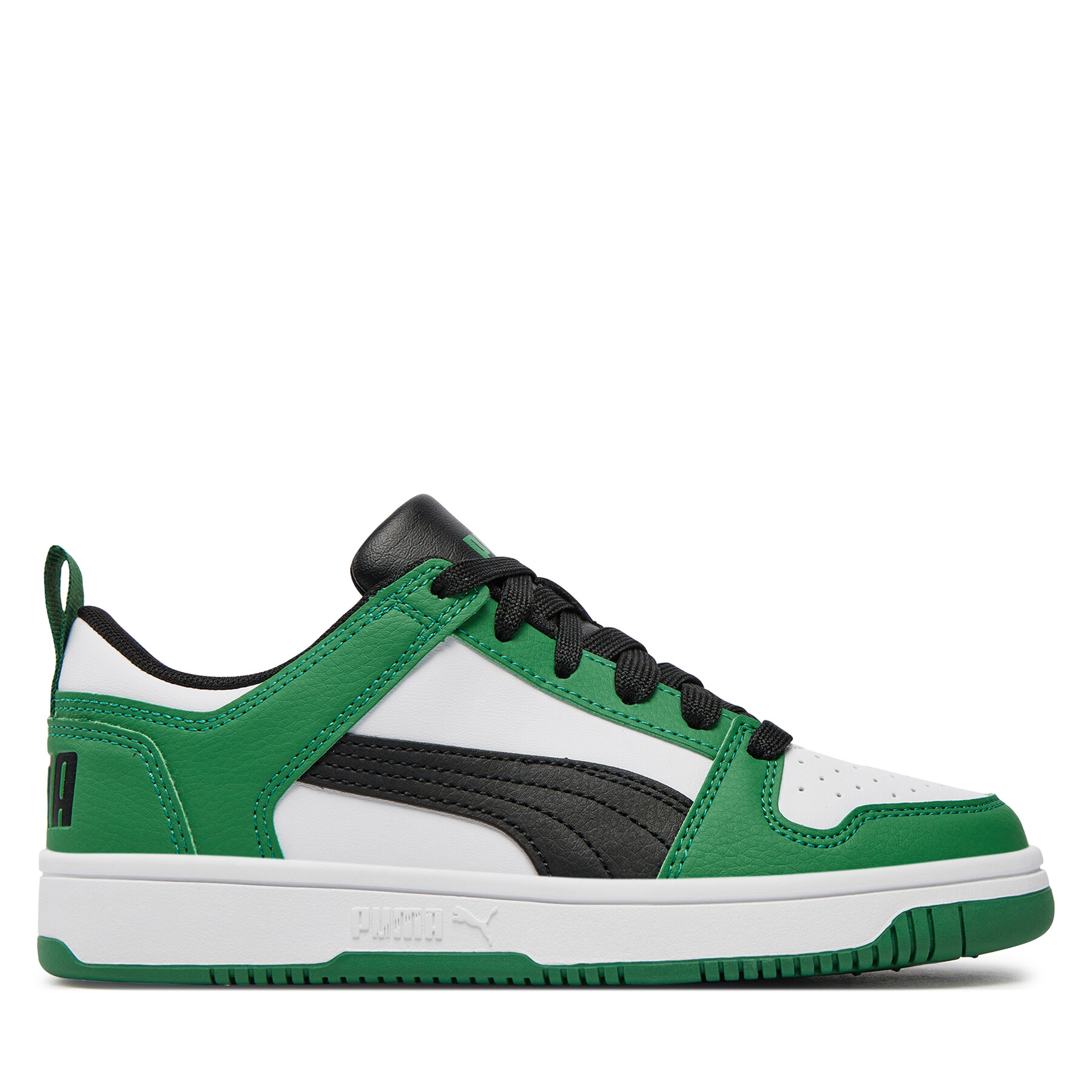 Sneakers Puma Rebound Layup Lo SL Jr 370490 PUMA White-PUMA Black-Archive Green von Puma