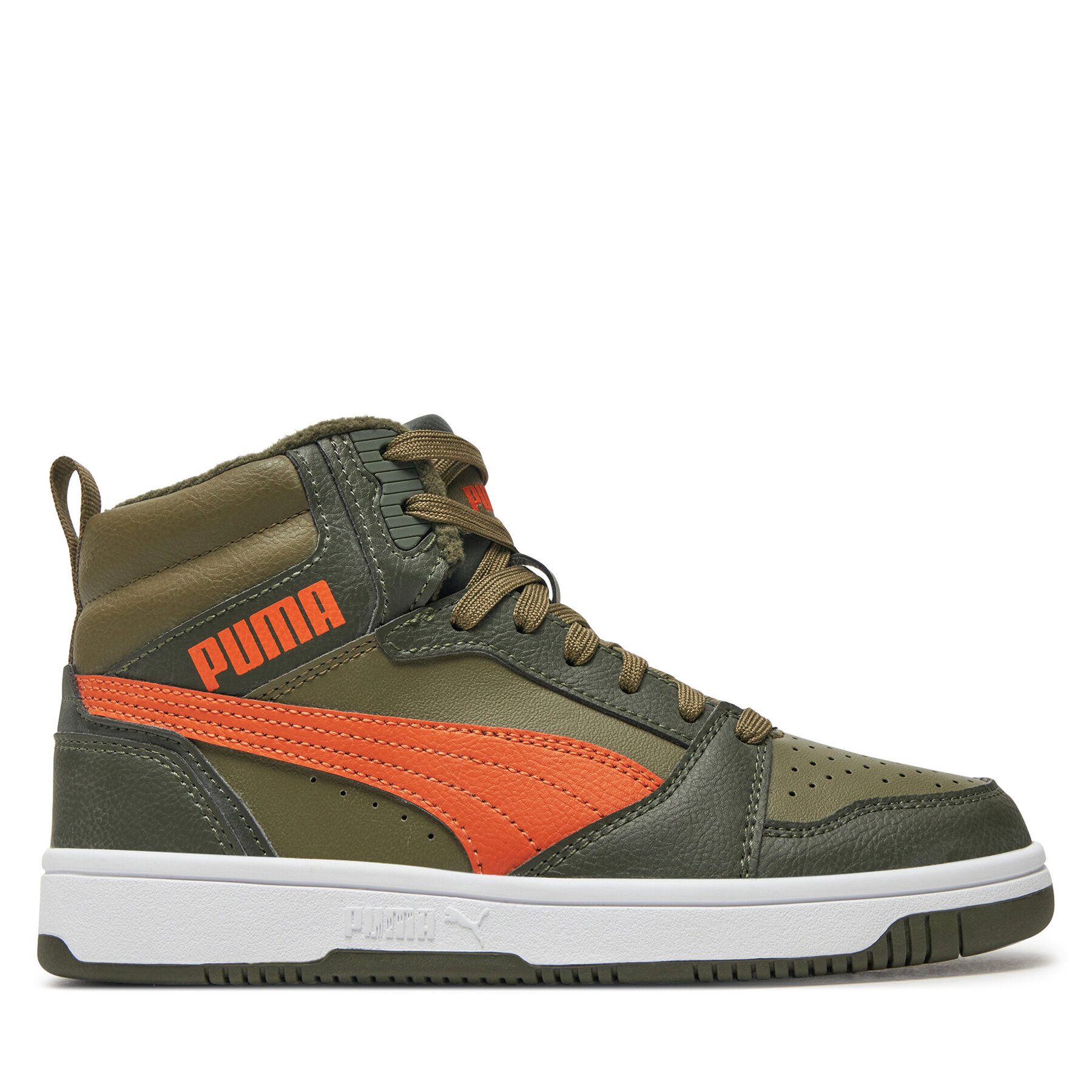 Sneakers Puma Rebound V6 Mid Wtr Jr 394685 05 Khakifarben Sneakers Puma Rebound V6 Mid Wtr Jr 394685 05 Khakifarben von Puma
