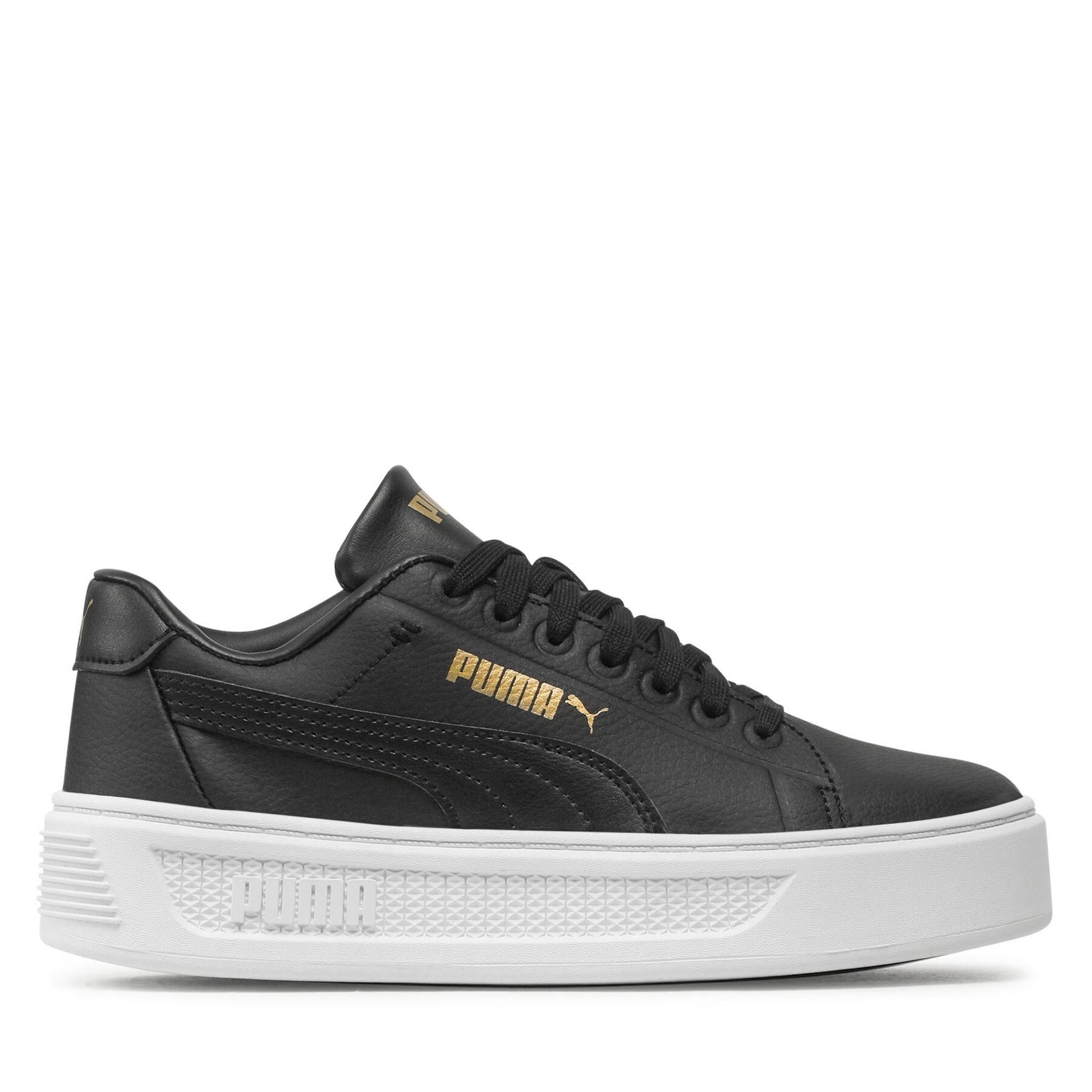 Sneakers Puma Smash Platform V3 Sleek 389401 02 Puma Black/Gold/Puma White von Puma