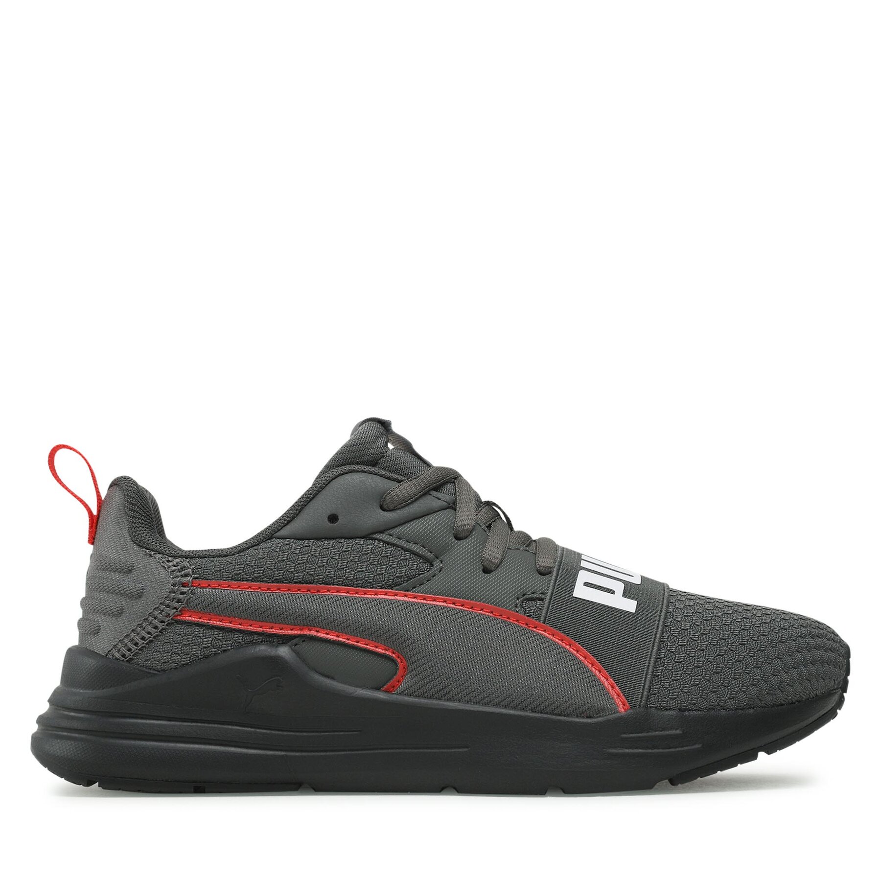 Sneakers Puma Wired Run Pure Jr 390847 04 Shadow Gray/Red/Puma Black von Puma