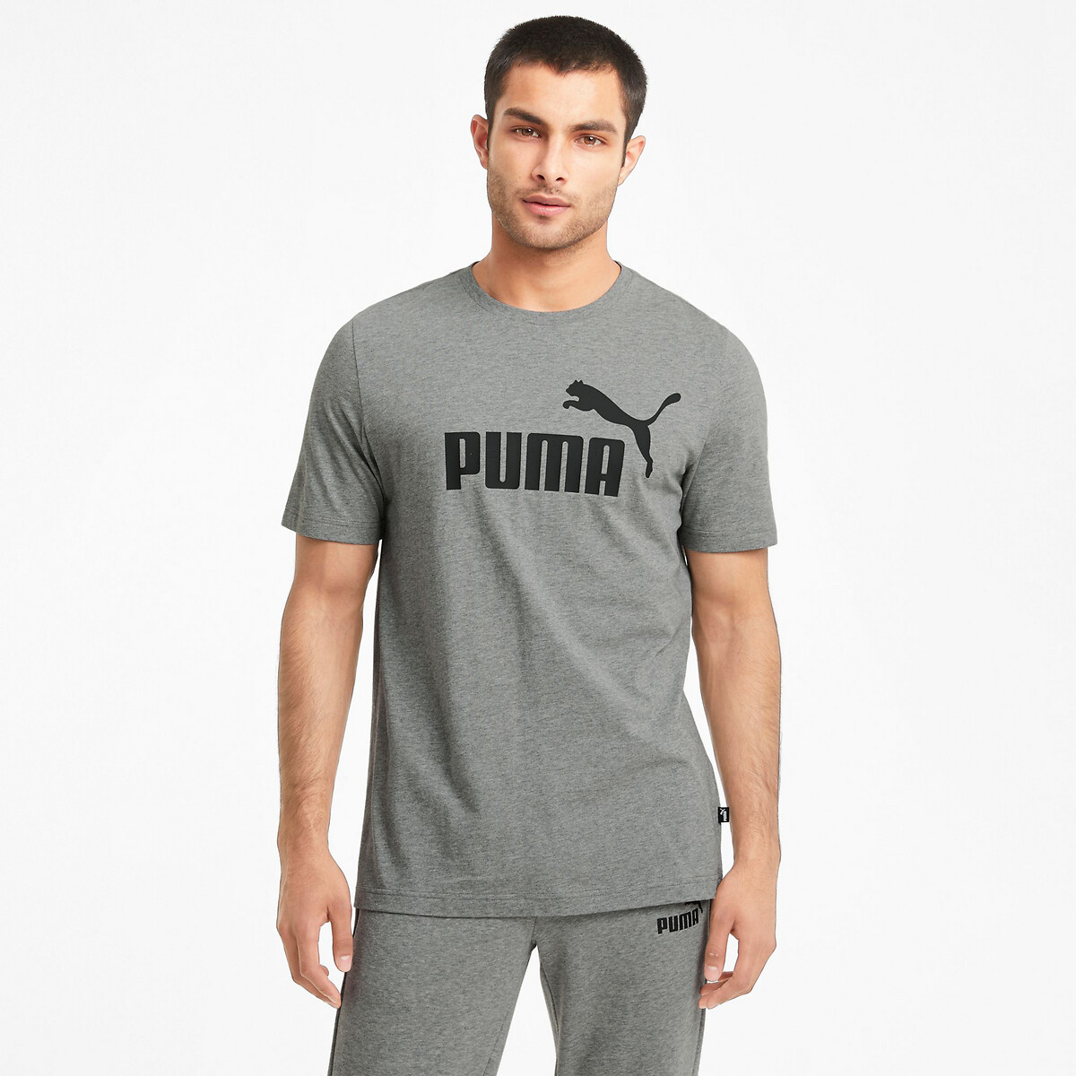 T-Shirt Essentiel, grosses Logo von Puma