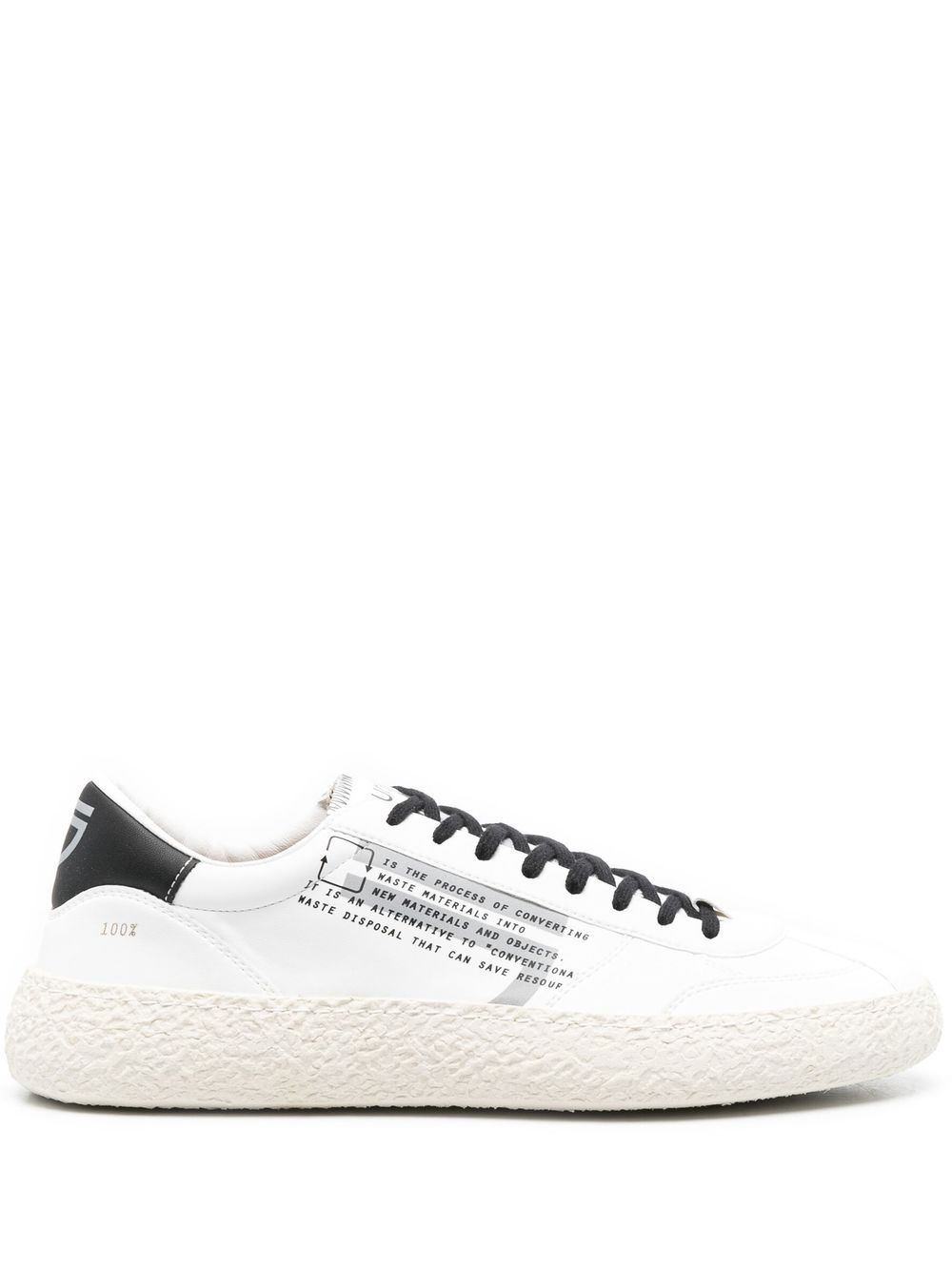 Puraai low-top panelled sneakers - White von Puraai