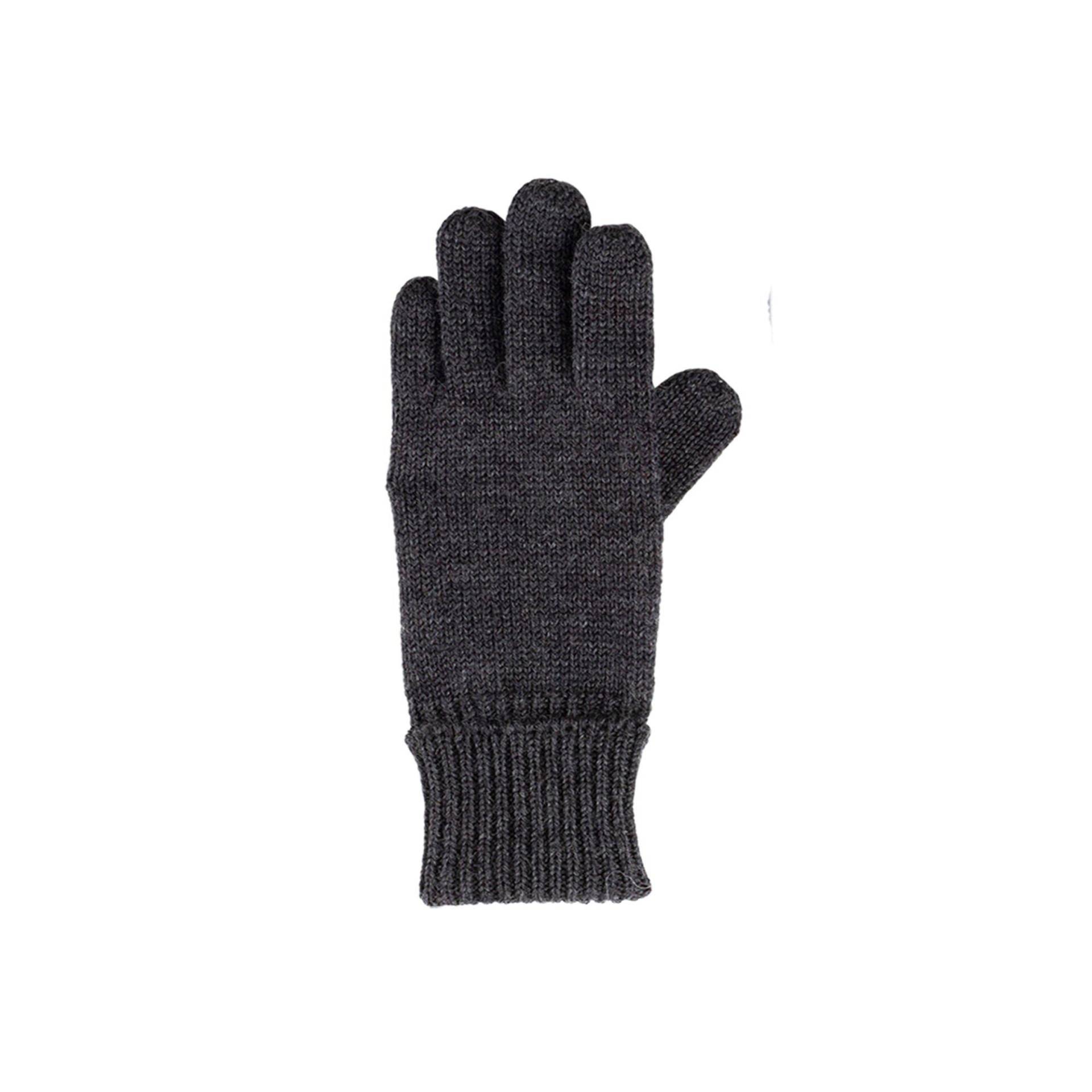 Kinder Fingerhandschuh Unisex Grau ONE SIZE von Pure Pure