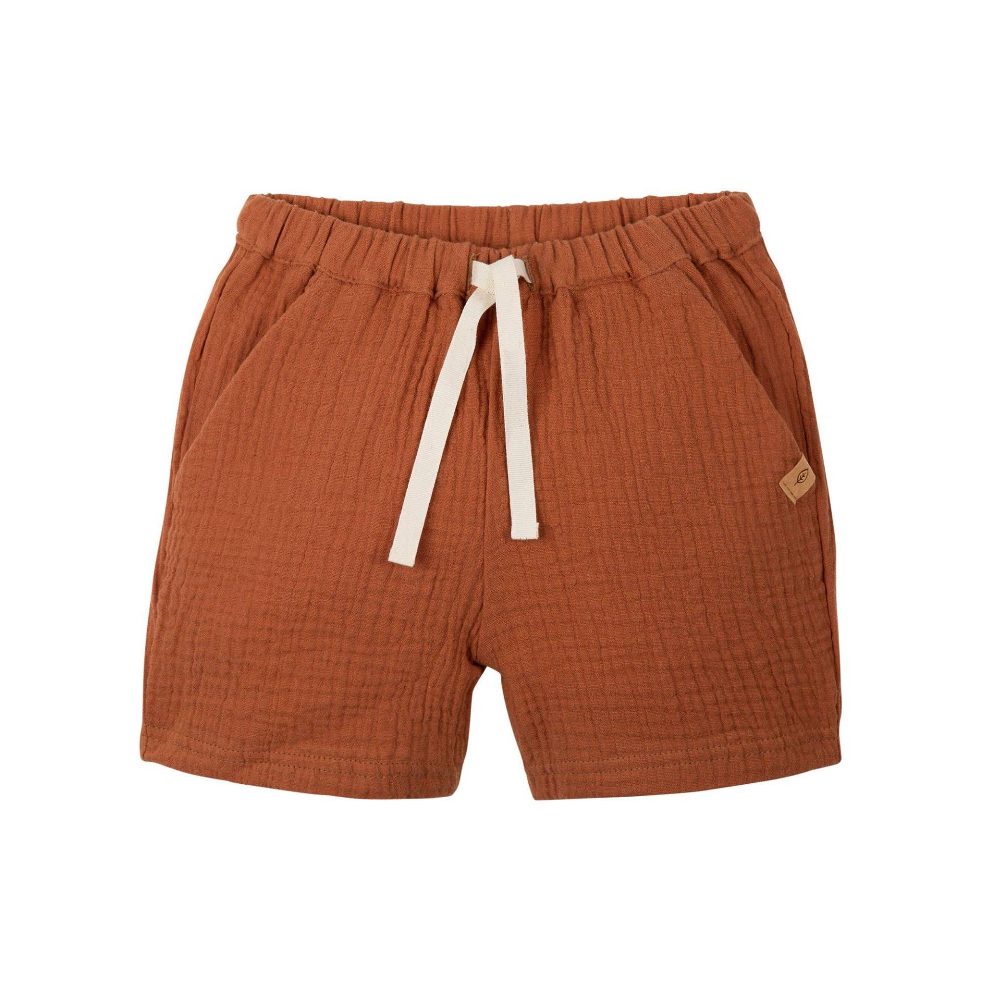 Kinder Shorts Karamell Unisex Braun 104 von Pure Pure