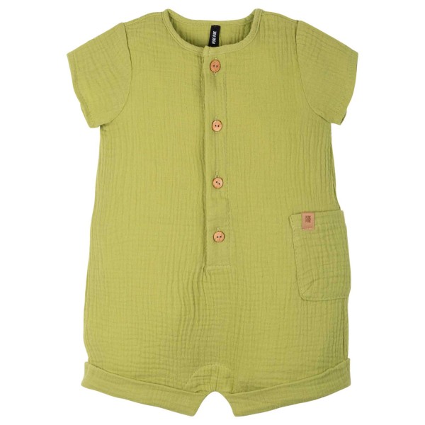 Pure Pure - Baby's Jumper Mull - Jumpsuit Gr 68 oliv/gelb Pure Pure - Baby's Jumper Mull - Jumpsuit Gr 68 oliv/gelb von Pure Pure