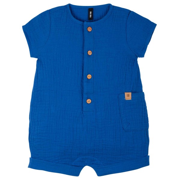 Pure Pure - Baby's Jumper Mull - Jumpsuit Gr 74 blau Pure Pure - Baby's Jumper Mull - Jumpsuit Gr 74 blau von Pure Pure