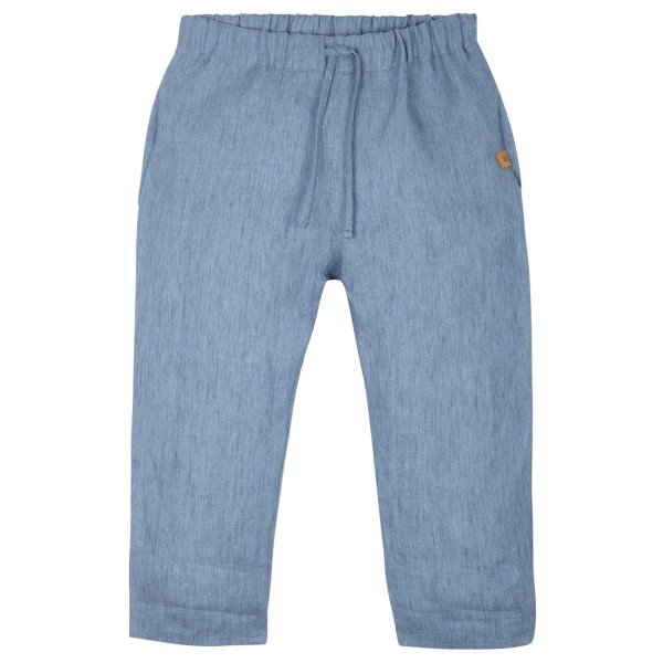 Pure Pure - Kid's Hose Leinen - Freizeithose Gr 86 grau von Pure Pure