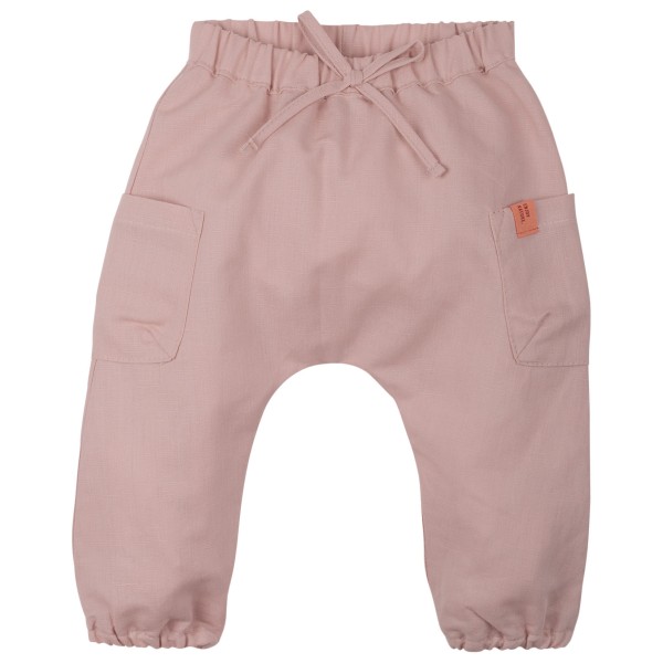 Pure Pure - Kid's Mini-Hose Baumwolle-Leinen - Freizeithose Gr 92 rosa von Pure Pure