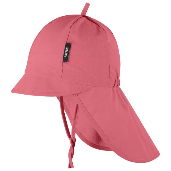 Pure Pure - Kid's Mini-Nackenschutz Uni - Cap Gr 51 cm rosa von Pure Pure