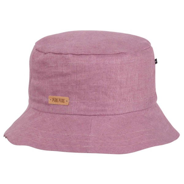 Pure Pure - Kid's Schlapphut Leinen - Hut Gr 55 cm rosa von Pure Pure