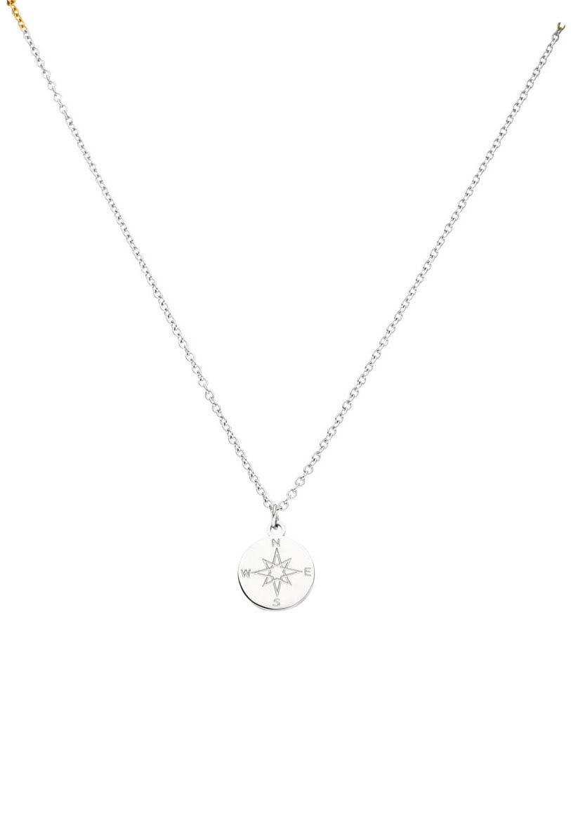 Purelei Kette mit Anhänger »Schmuck Geschenk Anhänger mit Kompass-Motiv, Necklace-Compass« von Purelei