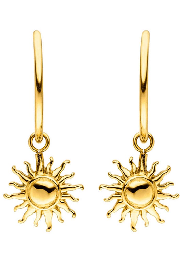 Purelei Paar Creolen »Schmuck Geschenk Sun Ohrringe, mit abnehmbaren Einhänger, Earring-Sun« von Purelei