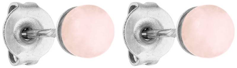 Purelei Paar Ohrstecker »Schmuck Geschenk Rose Quartz Ohrringe, 23381«, mit Rosenquarz von Purelei