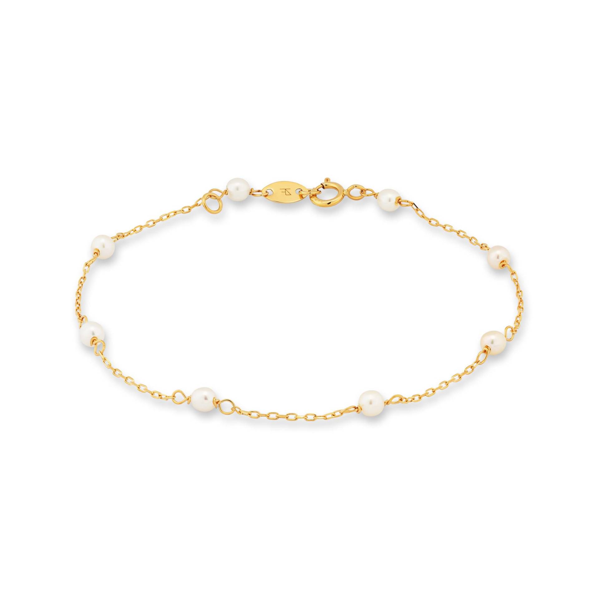 Armband Damen Gelbgold 18cm von Puro