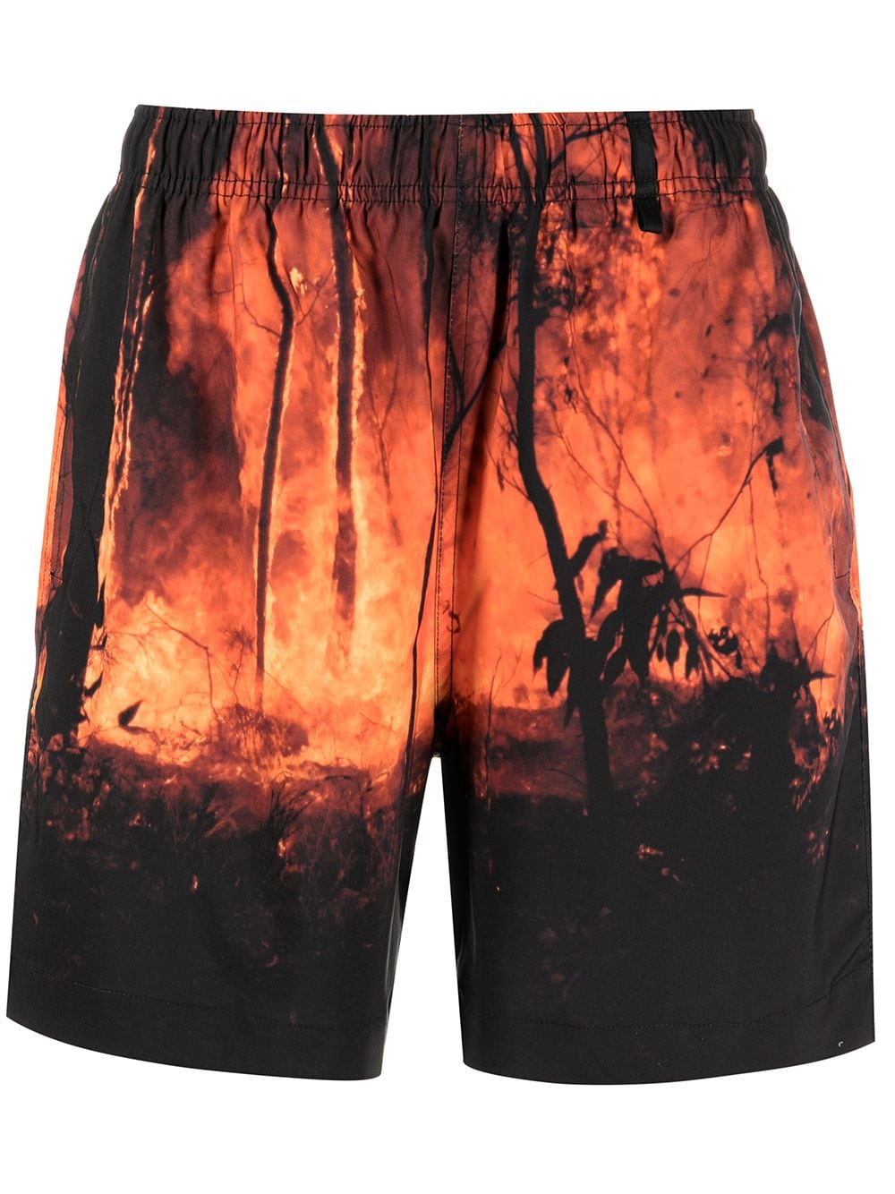 Purple Brand Fire Season swim shorts - Black von Purple Brand