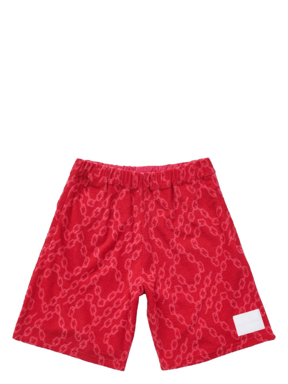 Purple Brand chain-print swim shorts - Red von Purple Brand