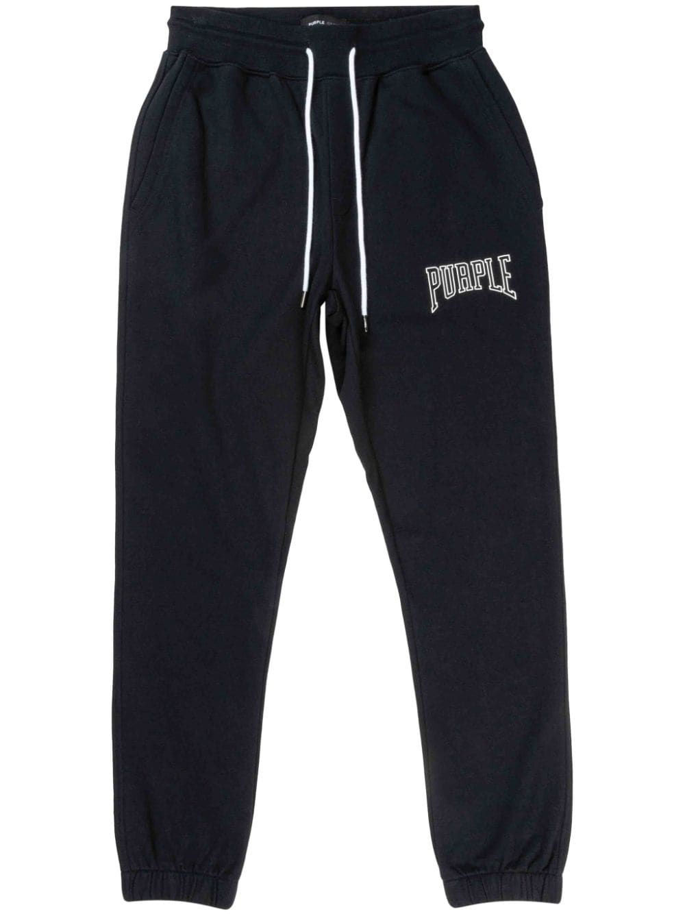 Purple Brand logo-embroidered track pants - Black von Purple Brand