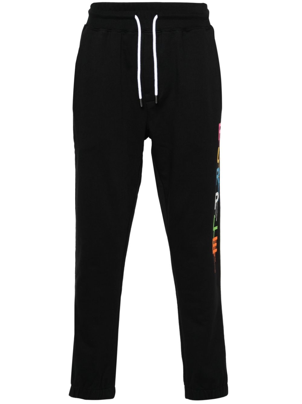 Purple Brand tapered cotton track pants - Black von Purple Brand