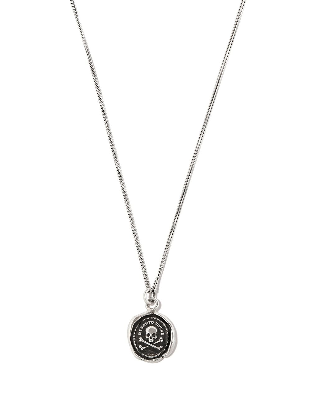 Pyrrha Remember To Live pendant necklace - Silver von Pyrrha