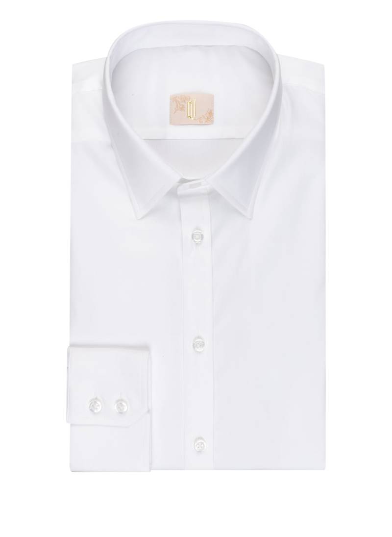 q1 Manufaktur Hemd Walter Extra Slim Fit weiss von Q1 Manufaktur