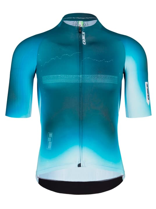 Q36.5 Gregarius Pro Qlab Bikeshirt türkis von Q36.5