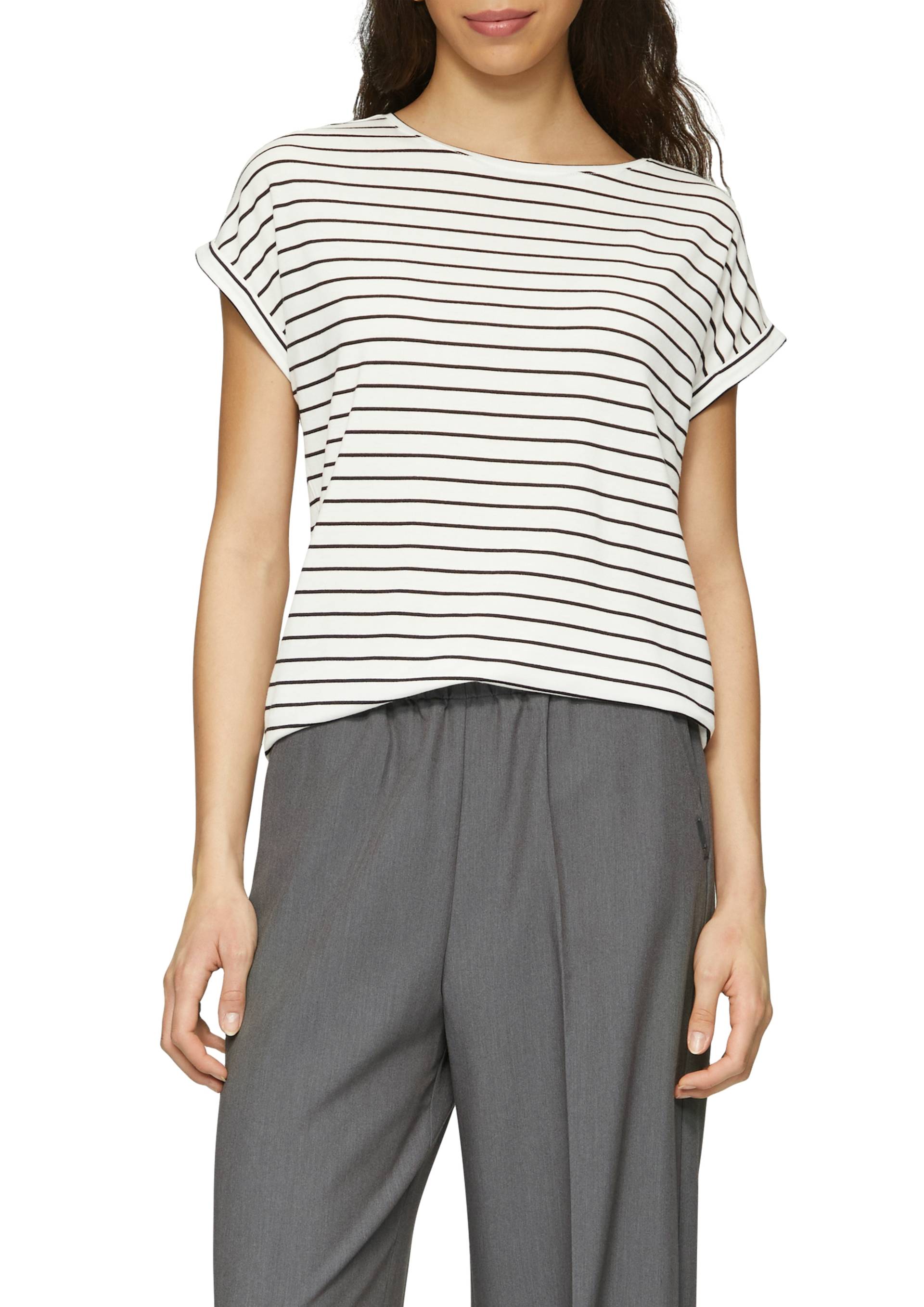 QS Kurzarmshirt, mit Ärmelaufschlag QS Kurzarmshirt, mit Ärmelaufschlag von QS