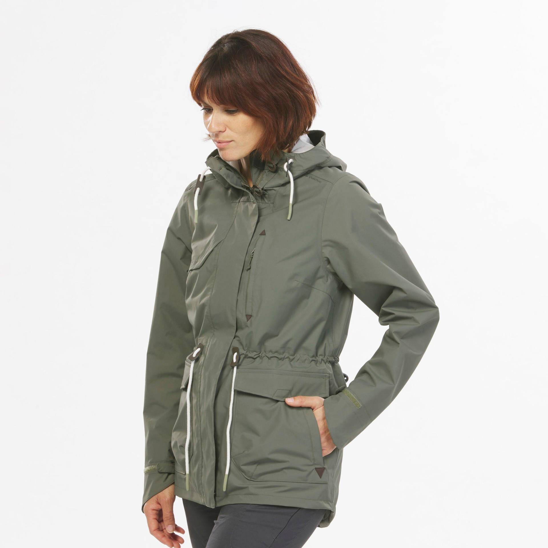 Jacke - Nh900 Wtp Damen Braun Medium 52/2XL von QUECHUA