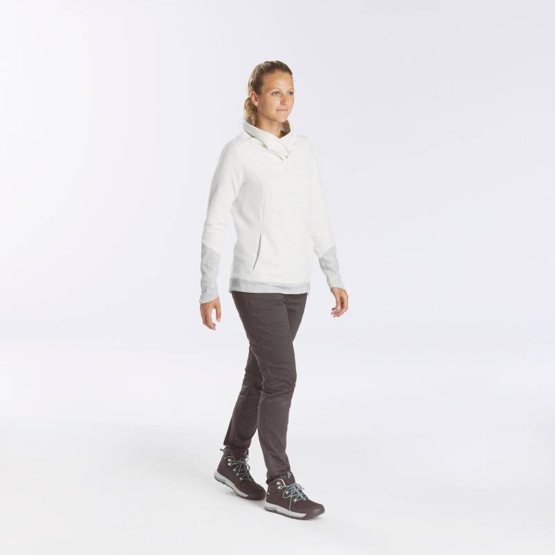 Pullover Naturwandern Nh500 Damen Gewittergrau XS von QUECHUA