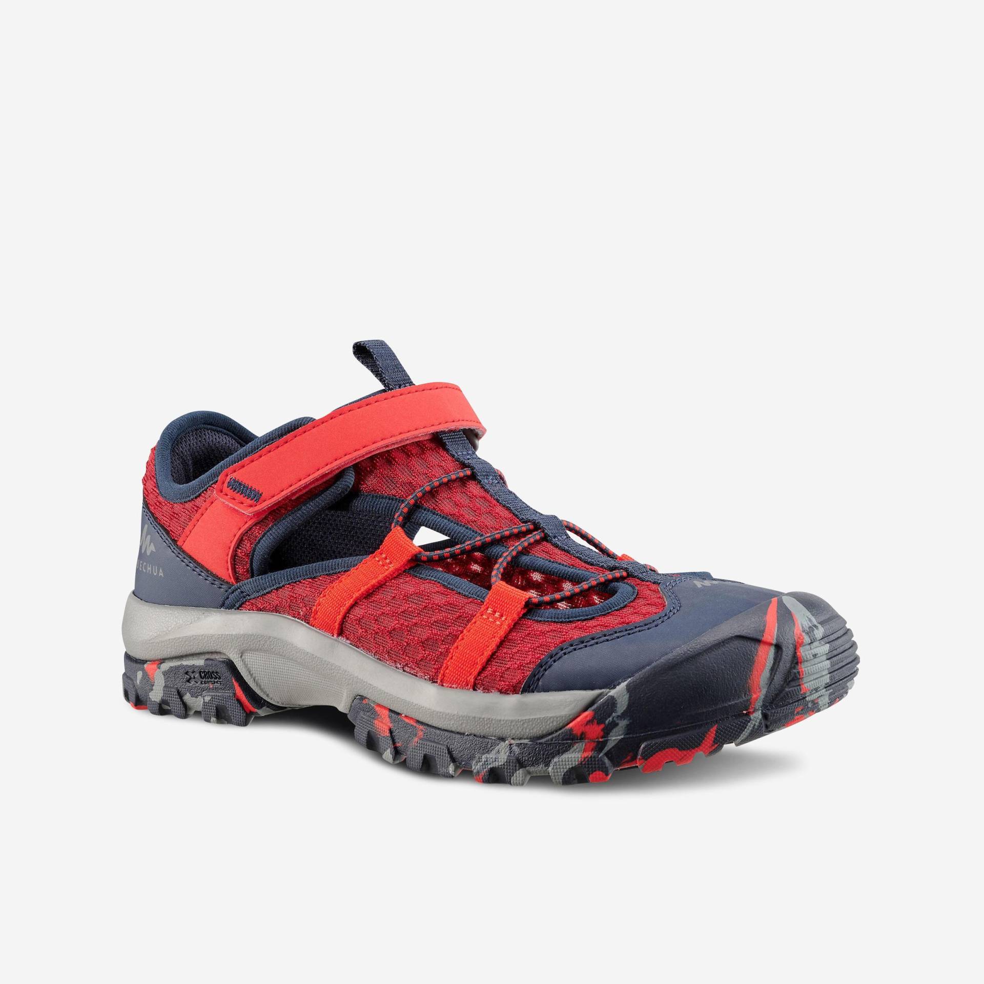 Sandalen - Mh150 Unisex Dunkelrot 28 von QUECHUA