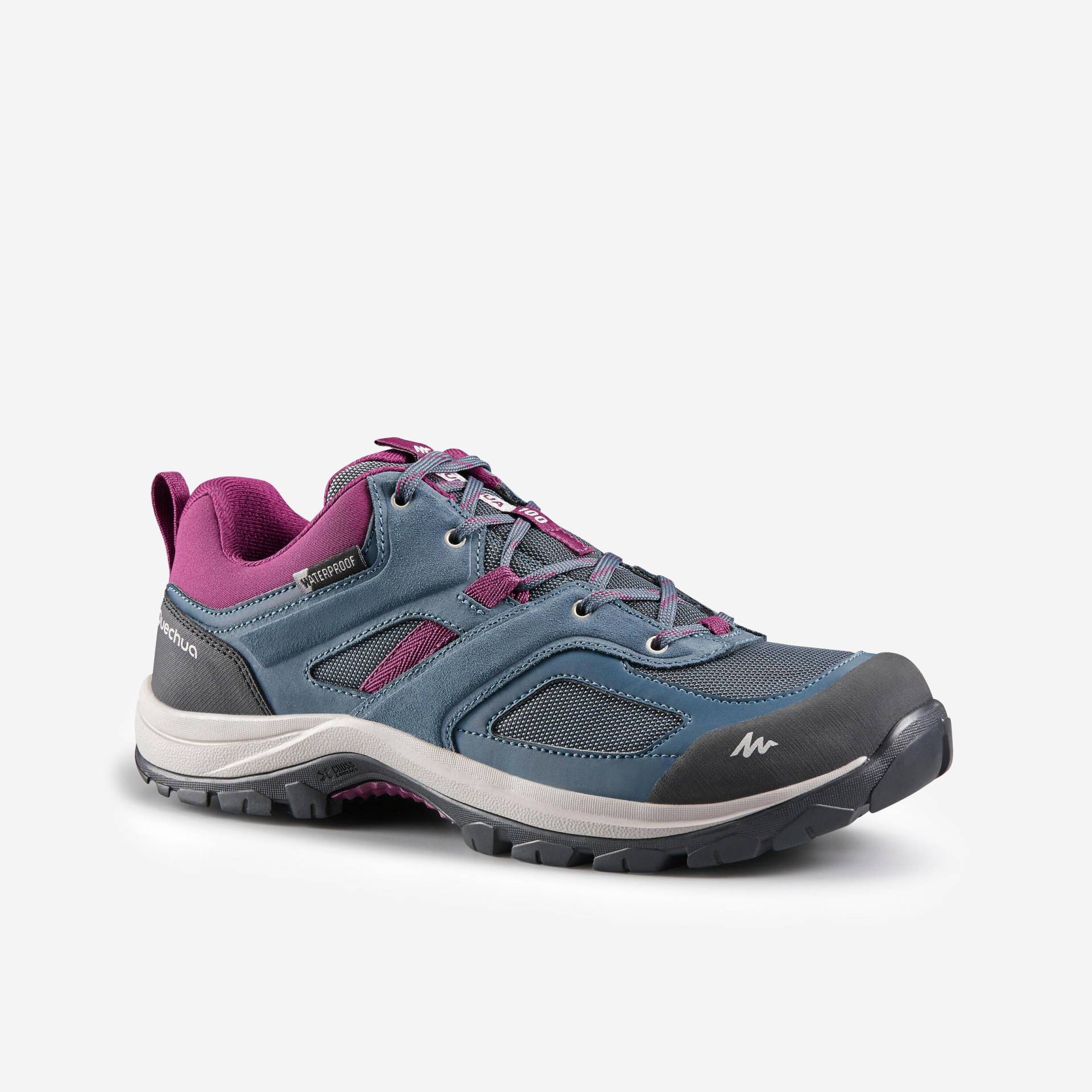 Schuhe - Mh100 Wtp Damen Blau 38 von QUECHUA