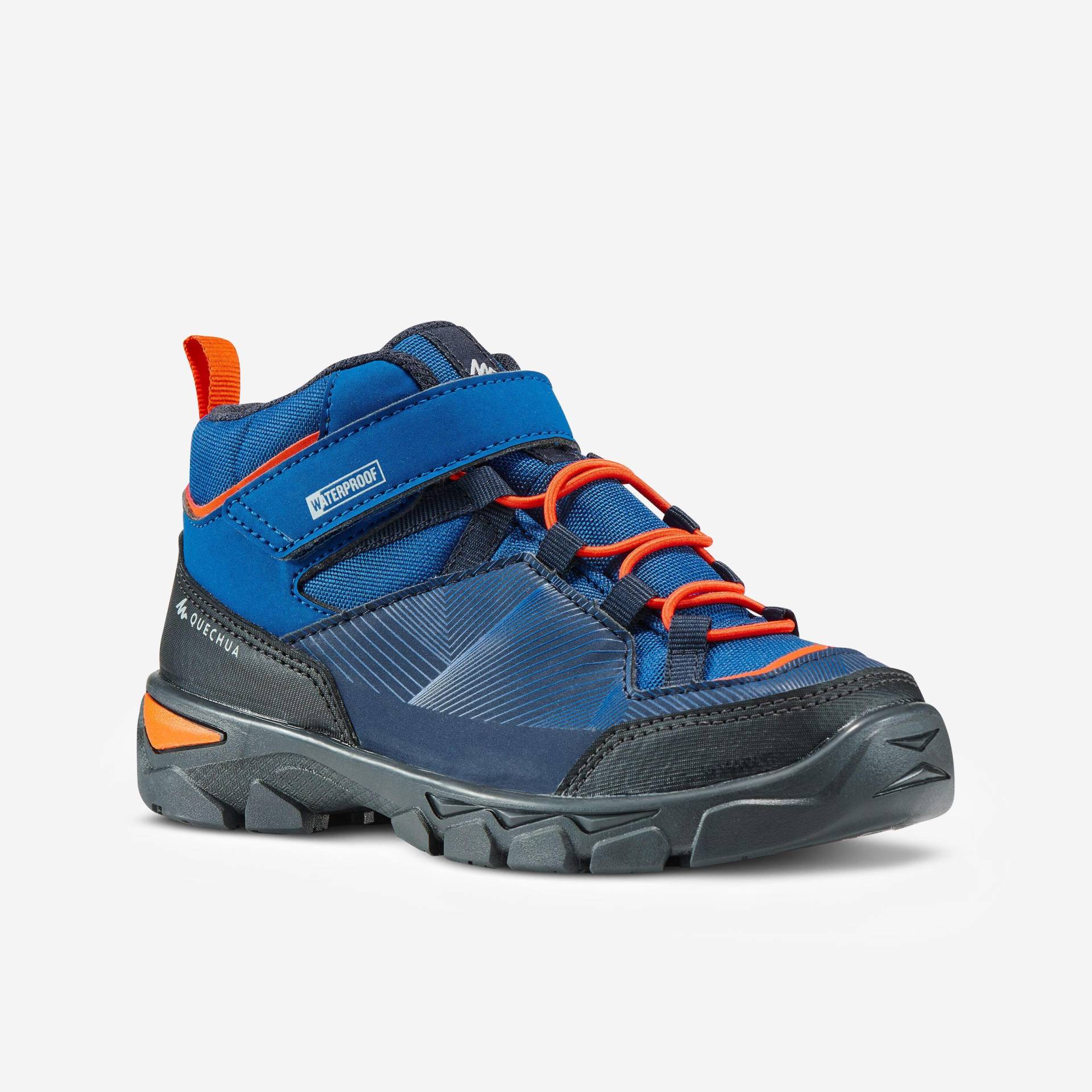 Schuhe - Mh120 Mid Wtp Unisex Blau Bedruckt 31 von QUECHUA