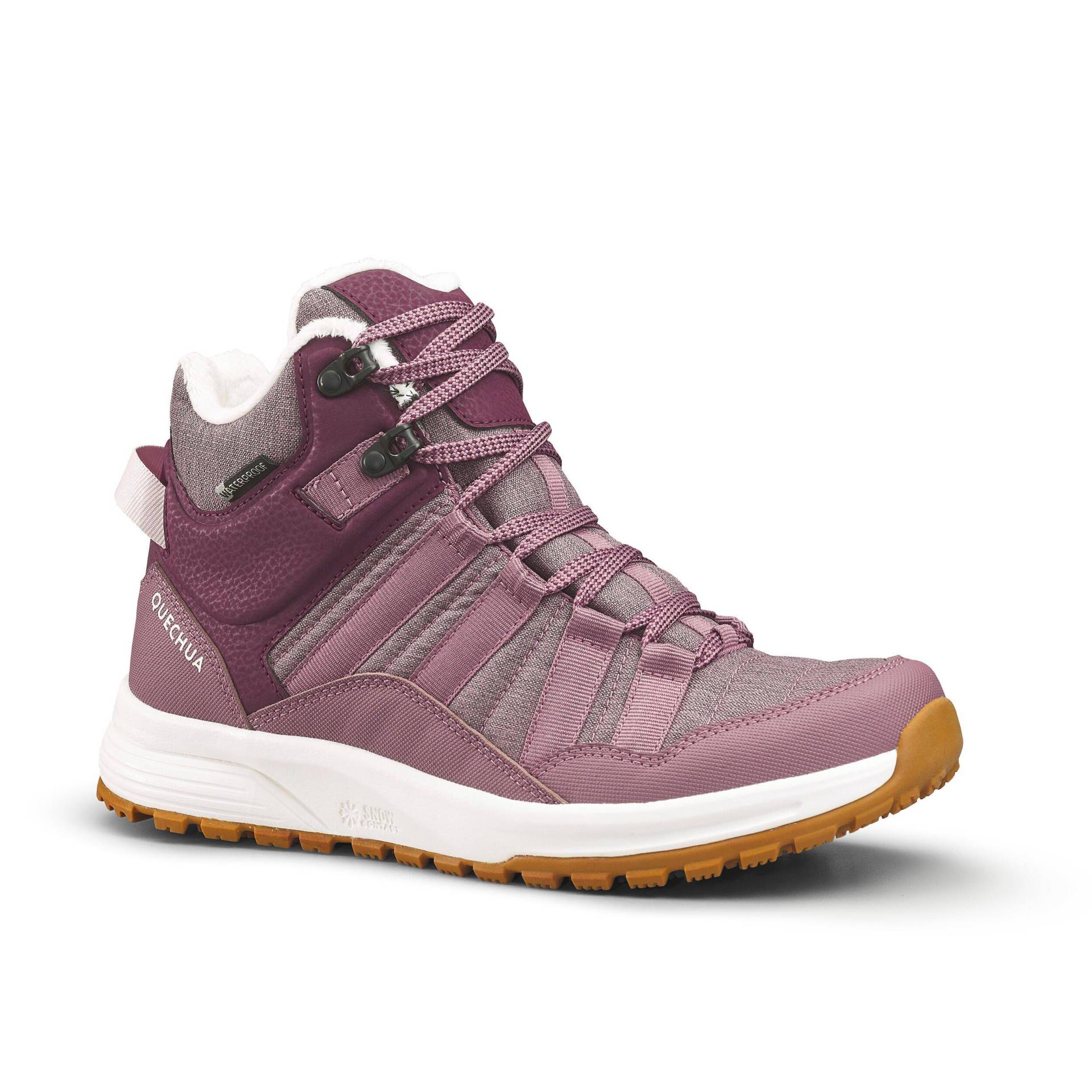 Schuhe - Sh500 Mid Damen Pink 42 von QUECHUA