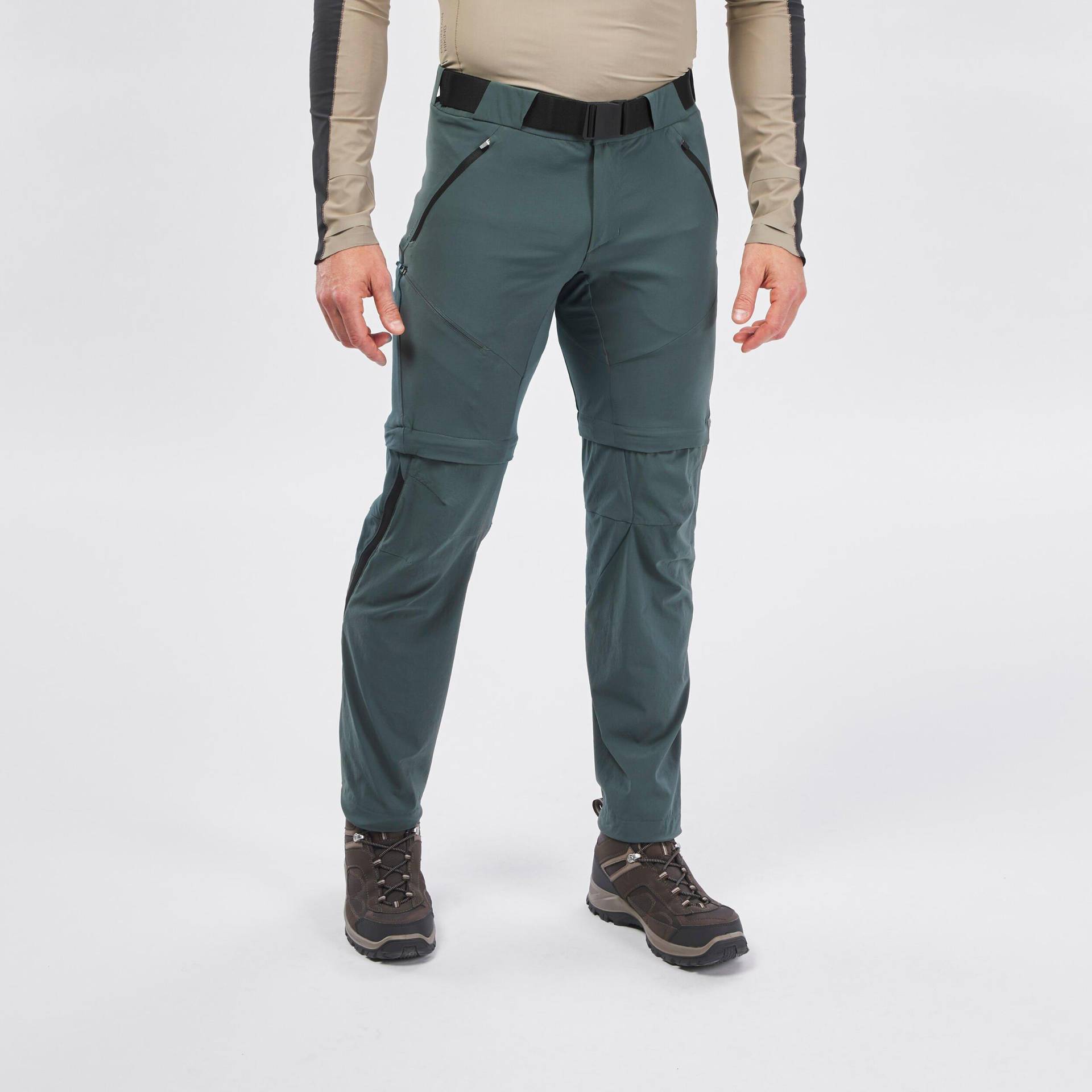 Zip-off-hose - Mh550 Herren Grün 42/M/L von QUECHUA