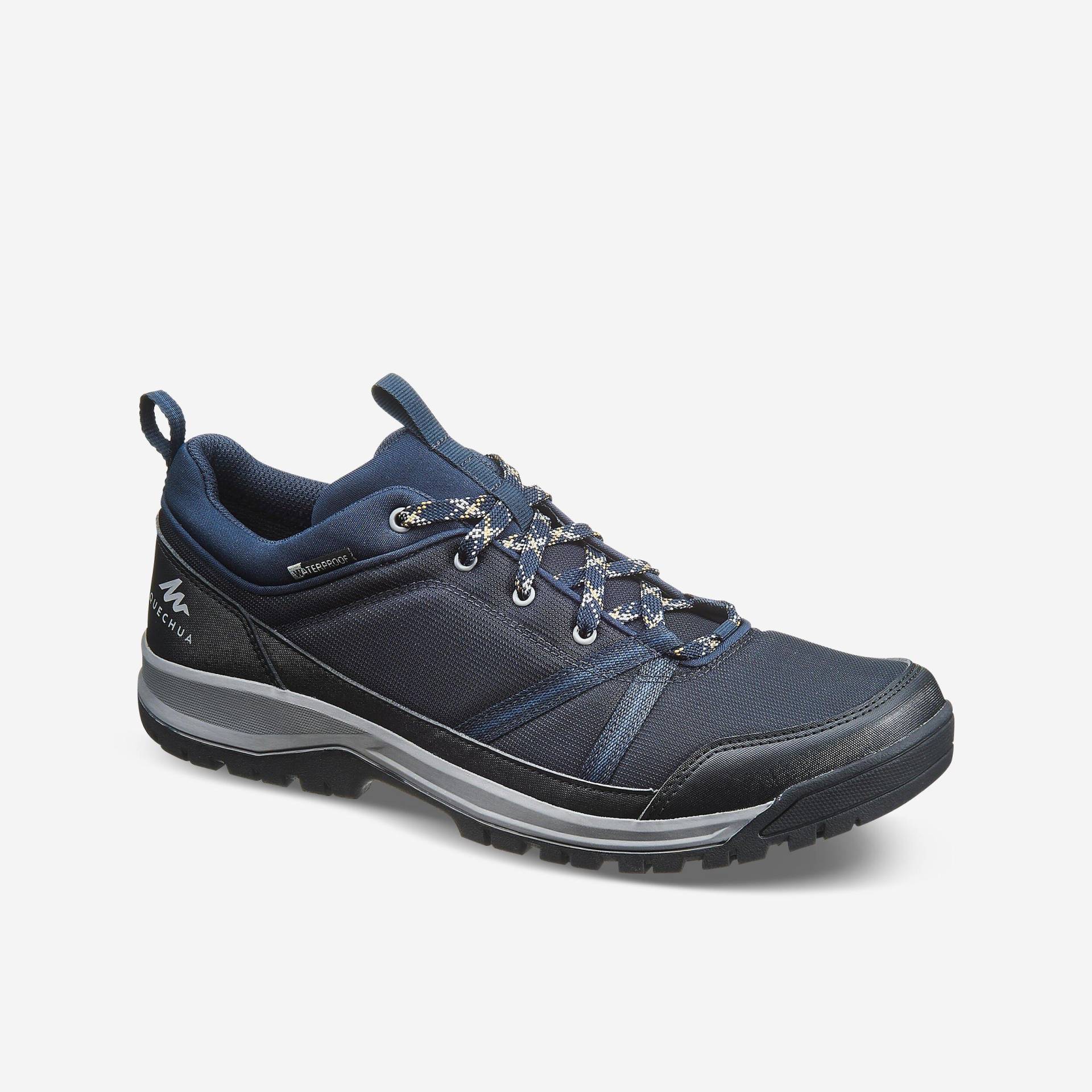 Schuhe - Nh500 Wp Herren Mittelblau 42 von QUECHUA