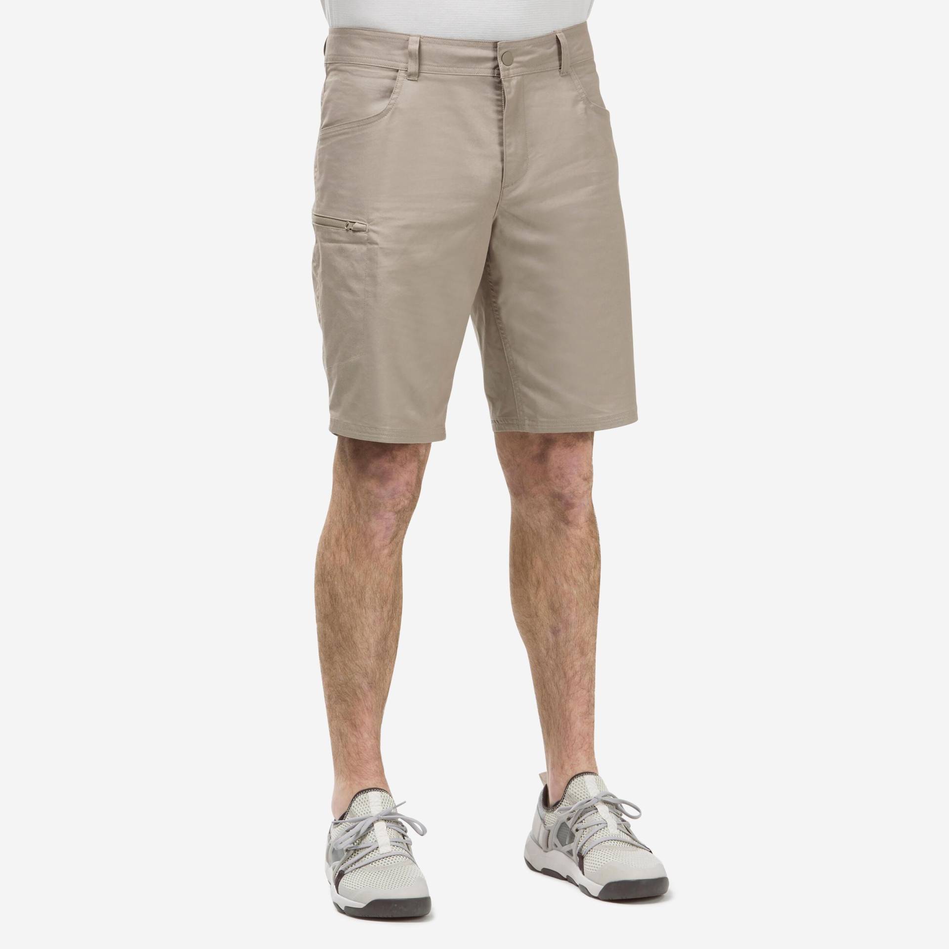 Wandershorts Naturwandern Nh500 Regular Herren Beige Herren Beige L von QUECHUA