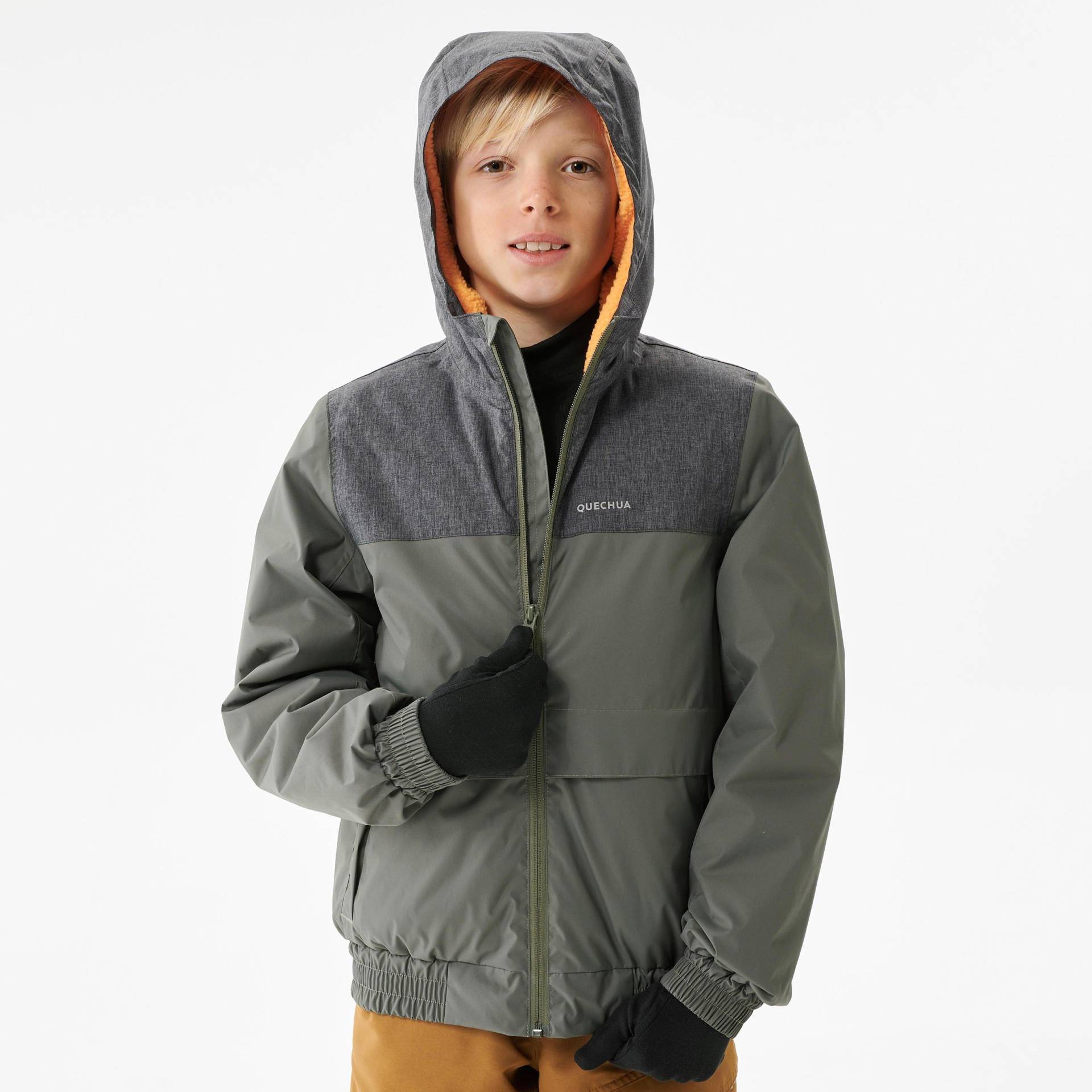 Jacke - Sh100 Herren Braun 131-140CM von QUECHUA