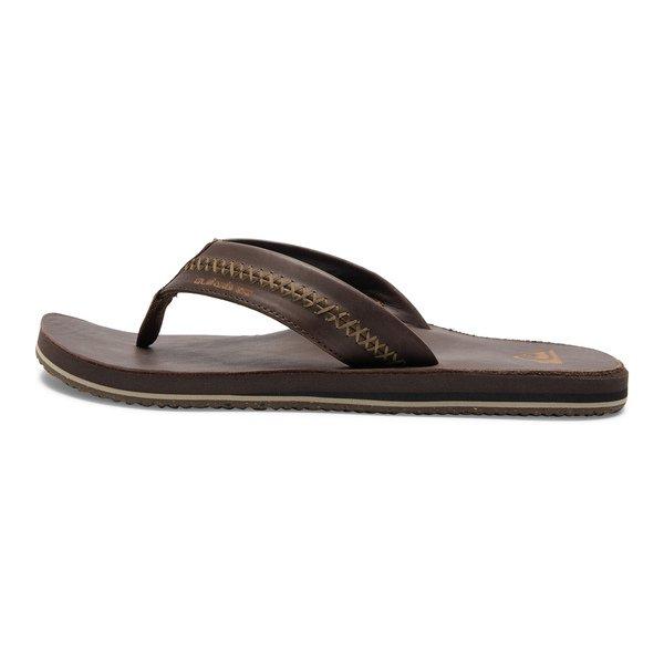 Flip-flops Herren Dunkelbraun 45 von QUIKSILVER