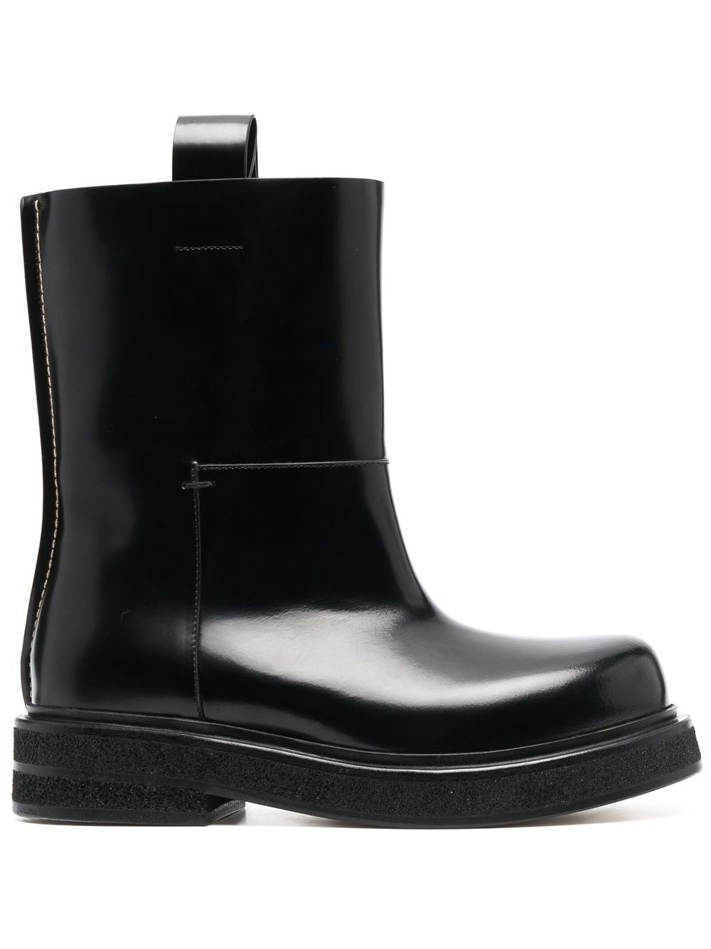QUIRA Lilibeth 40mm leather ankle boots - Black von QUIRA